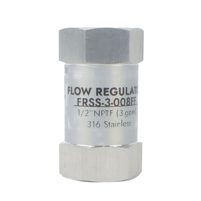 Neo-Pure Stainless Steel  Flow Control 3 gpm 316ss 1/2 FPT - Single