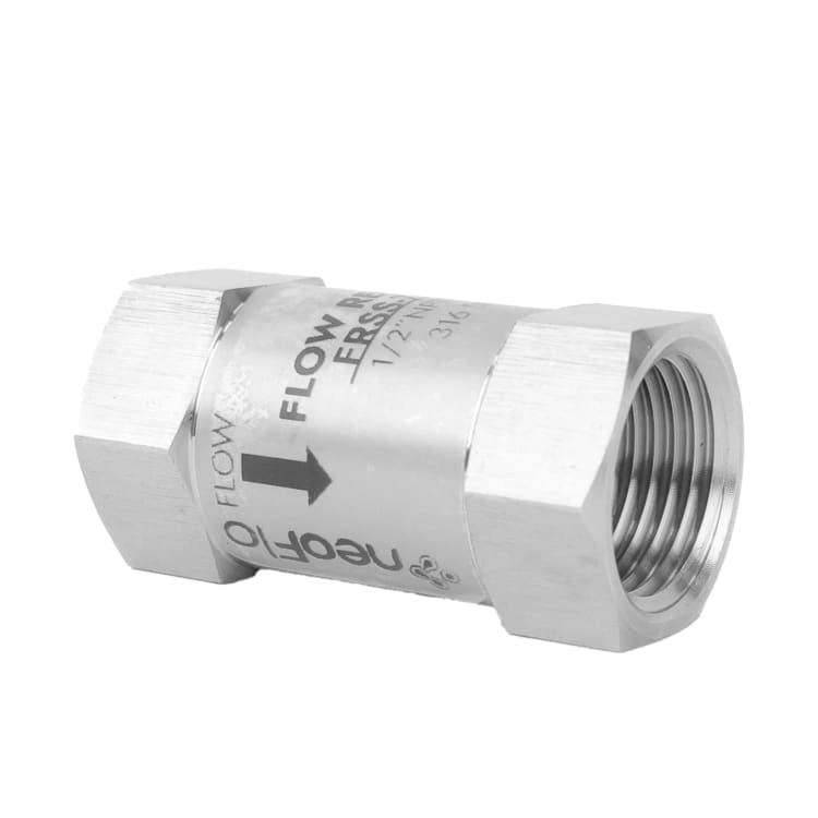 Neo-Pure Stainless Steel Flow Control 7 GPM 1/2 FPT x FPT - Single ...