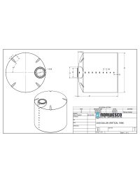 2100 Gallon Vertical Water Storage Tank Manual