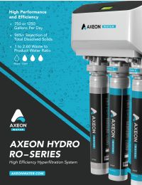 AXEON Hydro RO Series 750 gpd System Manual