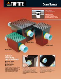 2-Hole Drain Sump(Series B4) Manual