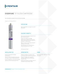 Everpure 7F Replacement Cartridge Manual