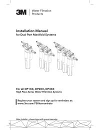 3M Dual Port 290 Series Filter System DP295-CLX Manual