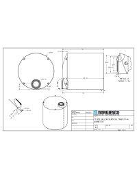 11000 Gallon Vertical Water Storage Tank Manual