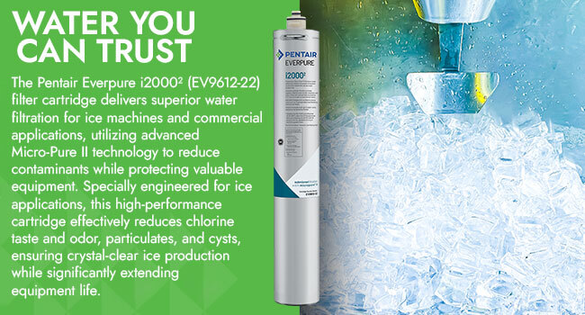 Everpure EV9612-22 i2000(2) InsurIce Filter Cartridge