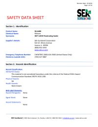 Surebond SB-6400P Wet-Look Solvent Based Penetrating 5 Gallon Manual