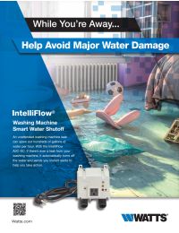 Watts A2C-SC-0004648 IntelliFlow Surface Mount Washing Machine Water Shut-Off Valve Manual