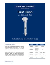 First Flush Plus Downpipe Kit 4