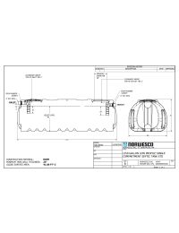 1250 Gallon Low Profile Septic Tank 157