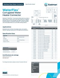 Stainless Steel Flexible Water Connector - 2