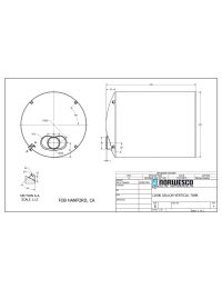 12000 Gallon Vertical Water Storage Tank Manual