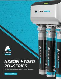 AXEON Hydro RO Series 750 gpd System Manual