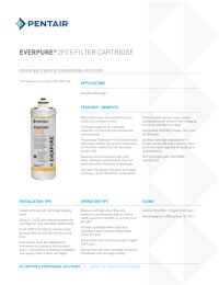 Everpure 2FC5 EV9691-66 Cartridge Manual