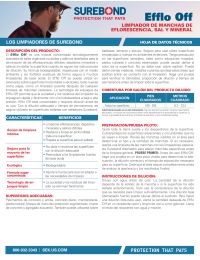 Efflo Off  5 gal Pail HD surface CLEANER concentrate Manual