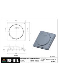 Lid for 16X16 Square Boxes Manual