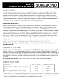 Surebond SB-4000P Water Repellent & Salt Blocker 5 Gallon Manual