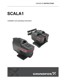 Grundfos Scala1 3-45-1 115V 60 HZ 99631742 Manual