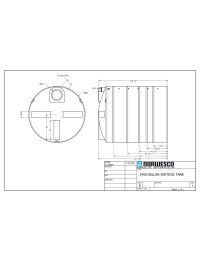 3450 Gallon Vertical Water Storage Tank Manual
