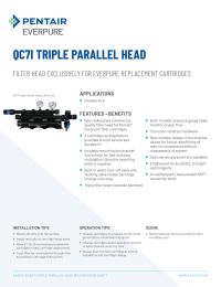 Everpure QC7I Triple Parallel Head Manual
