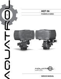 AQUATROL AQT-56 ELECTRONIC SOFTENER/TIMER VALVE,24V/60HZ Manual