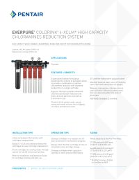 Everpure Coldrink 4-XCLM+ System Manual