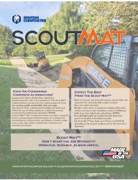Scout Mat HDPE Ground Protection Mats - 4'x8' Manual