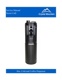 Storm Caf Water and Coffee Dispenser Manual