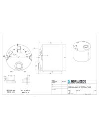 2000 Gallon Vertical Water Storage Tank Manual