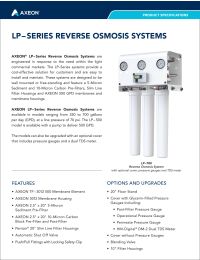 Flexeon LP-350 Reverse Osmosis System 350gpd Manual