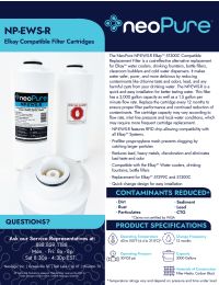 Neo-Pure NP-EWS-R Elkay 51300C Compatible RFID Enabled Replacement Filter Manual