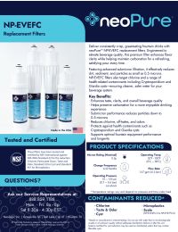 NeoPure 4FC Compatible 0.5 Carbon Filter Manual