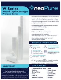 Neo-Pure WPP-25200-100 20