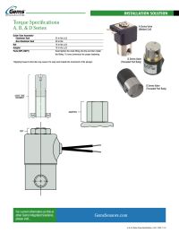 2-Way Solenoid Valve Normally Closed 3/8 FNPT 24V DC Manual