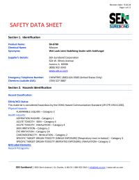 Surebond SB-8700P Wet-Look Joint Stabilizing Solvent Based Sealer with Anti-Fungal 5 Gallon Manual