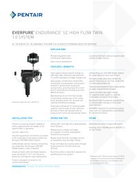 Endurance SC High Flow Twin System Manual