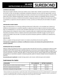 Surebond SB-6400P Wet-Look Solvent Based Penetrating 5 Gallon Manual