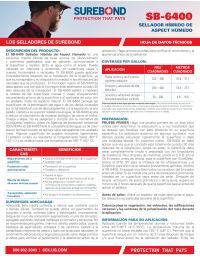 Surebond SB-6400P Wet-Look Solvent Based Penetrating 5 Gallon Manual